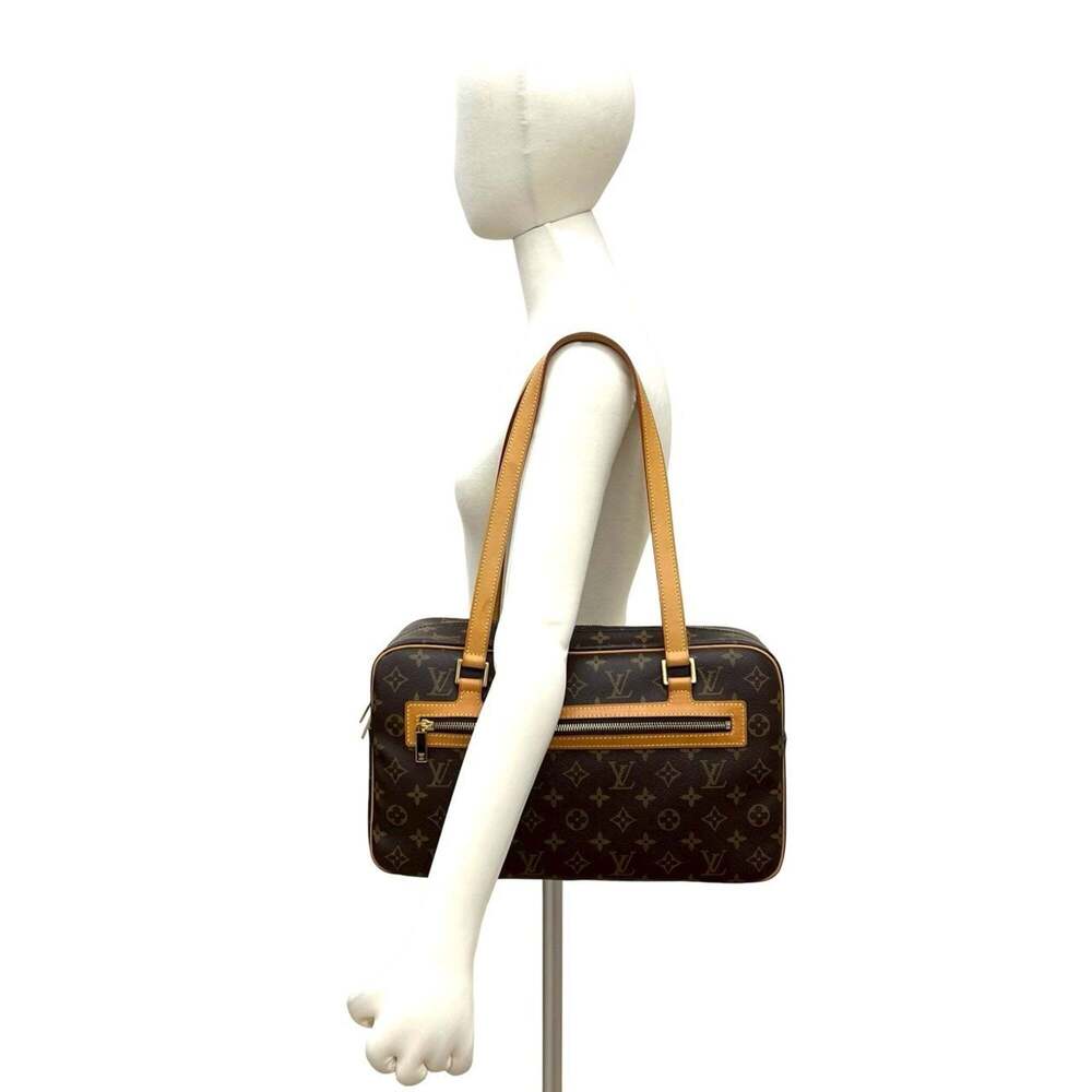 LOUIS VUITTON Brown Monogram Leather Shoulder Bag - Picture 2 of 10